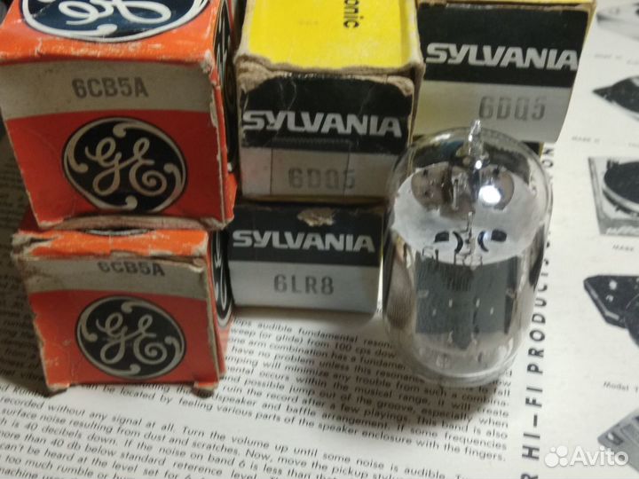 Радиолампы (Telefunken, Mullard, Philips, RCA)