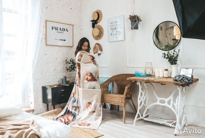 Плед с фото 150х200