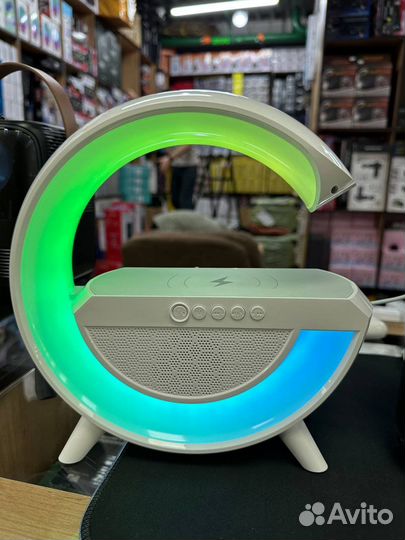 RGB ночник/колонка 3в1