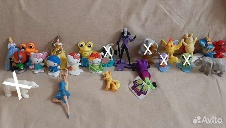 Игрушки из киндер сюрприза