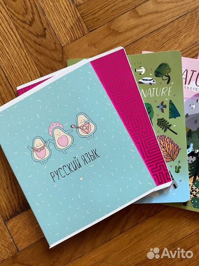 Тетради клетка/линейка 5шт