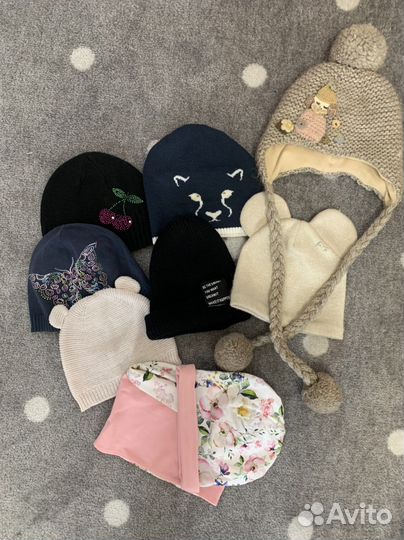 Шапка для девочки mothercare