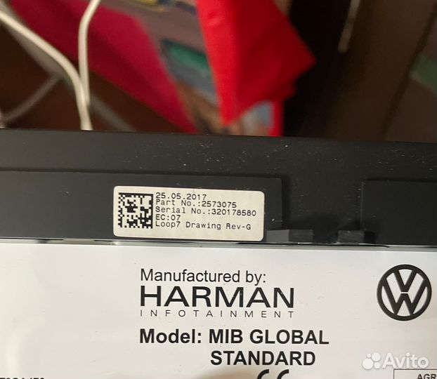 Магнитола volkswagen polo бу