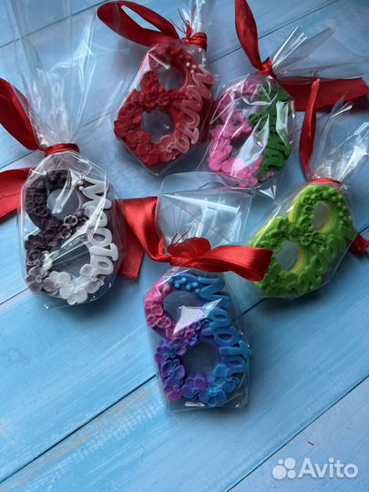 Мыло ручной работы к 8 марта
