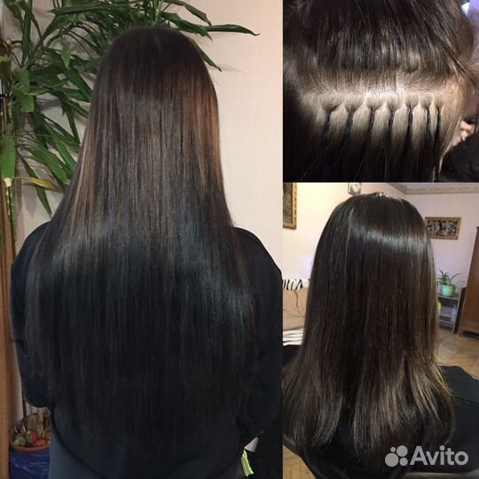 Наращивание волос, коррекция, снятие