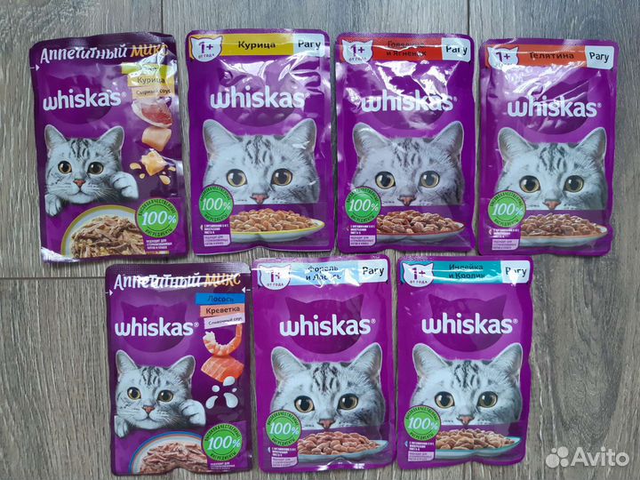 Корм для кошек felix/whiskas/sheba/purina/perfect