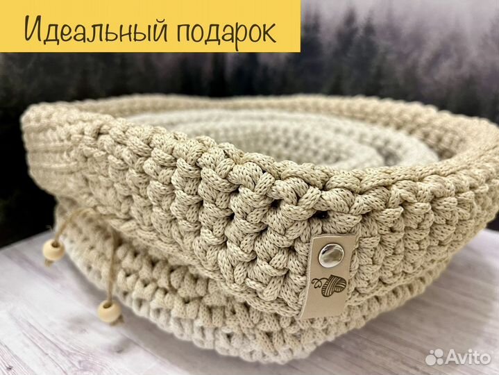 Корзины вязаные как в IKEA