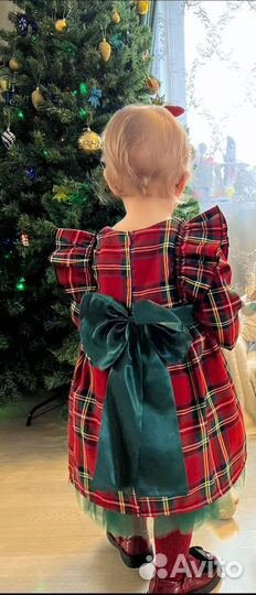 Нарядное платье для девочки 86-92
