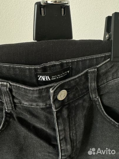 Джинсовая юбка миди Zara