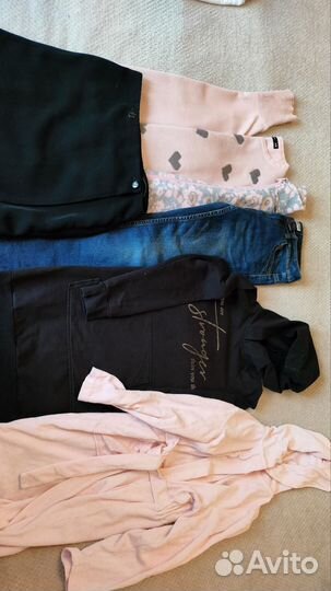 Вещи пакетом для девочки 134 140