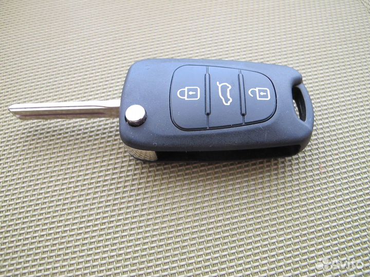 Корпус на штатный ключ (H001) hyundai I20/30/35