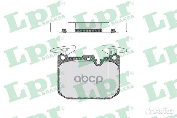 Колодки тормозные BMW 1 F20/F21/3 F30 11- перед