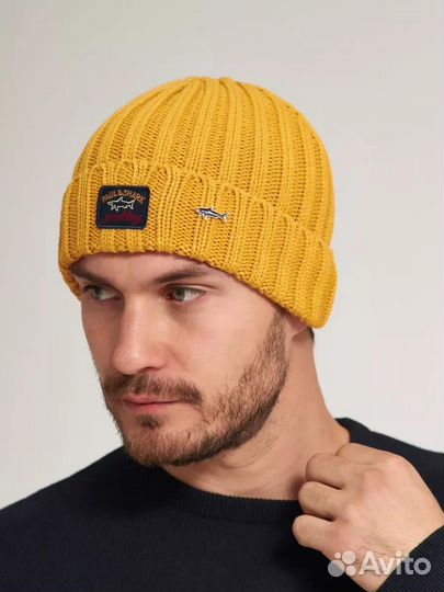 Шапка Paul Shark желтая