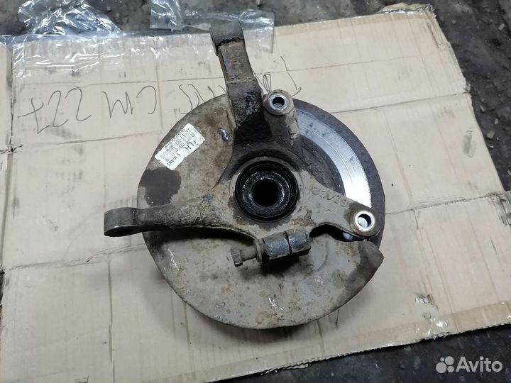 Кулак передний левый Daewoo matiz