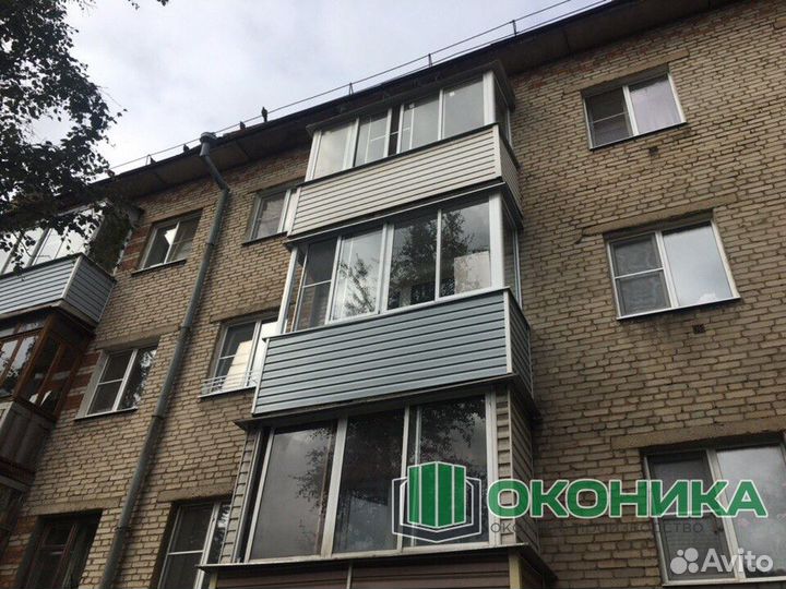 Отделка балконов под ключ
