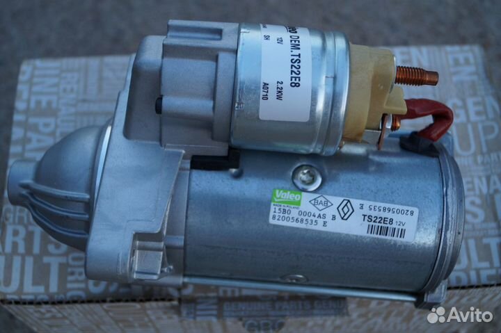 Стартер на двигатель M9R Рено Колеос, Рено Лагуна