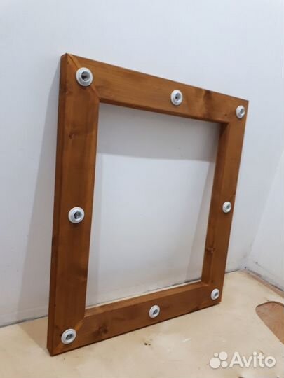 Будуарное зеркало с подсветкой