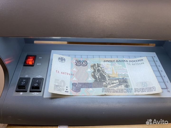 Детектор подлинности банкнот
