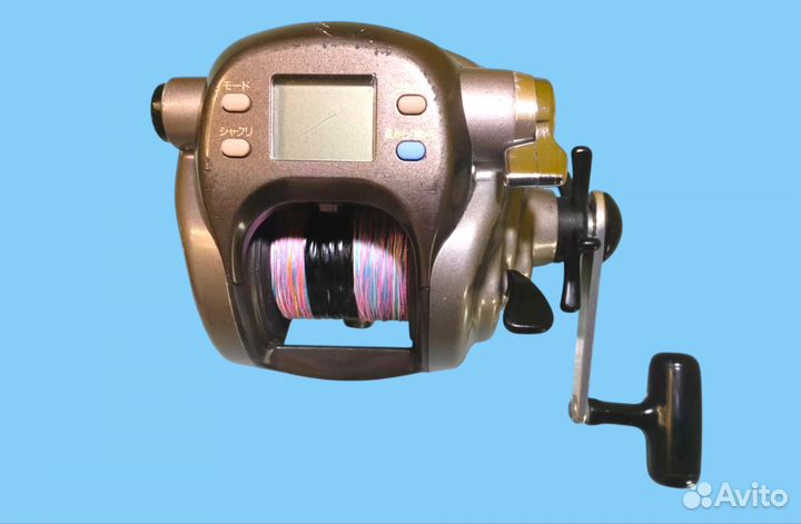 Электрокатушка морская на треску Daiwa Bull s600w