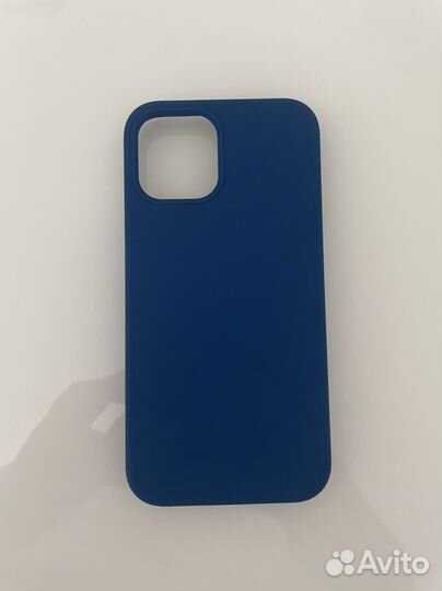 Чехол на iPhone 12 синий