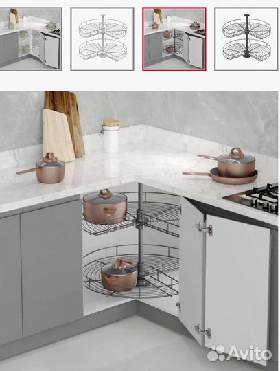 Корзина 3/4 с Механизмом вращения starax