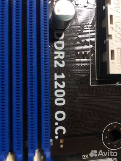 Материнская плата asus M4A77(на зап части)