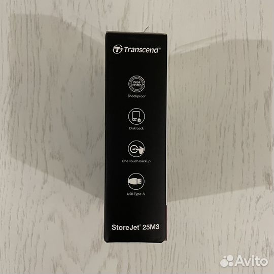 Transcend StoreJet 25M3S 2 TB новый