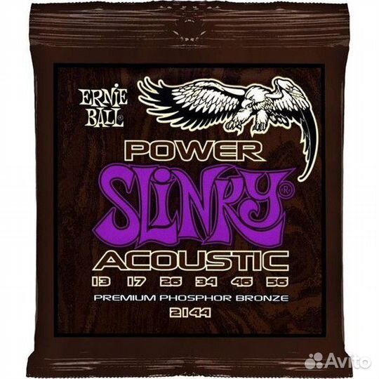 Струны для акустической гитары Ernie Ball 2144