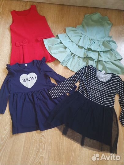 Пакет вещей на девочку 104-110 см