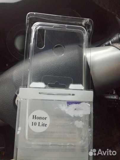 Чехол силиконовый новый Honor 10 Litе