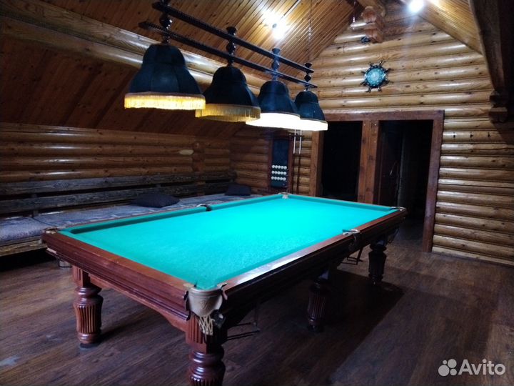 Дом посуточно, по часам с бассейном, баней, сауной