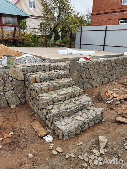 Дренажи, Мощение,Газон