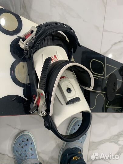 Сноуборд salomon transfer с креплениями