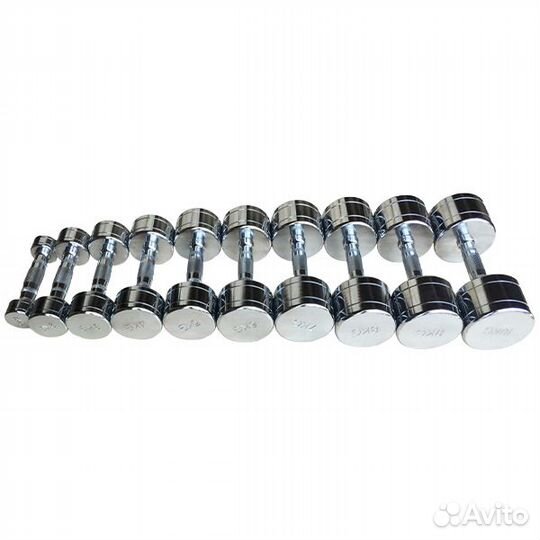 Набор хромированных гантелей Smith DB124