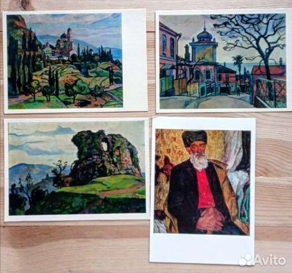 Кавказ, 39 открыток, 50-80е годы