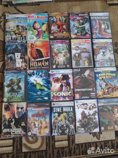 Диски игры на пк, торг, оптом