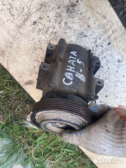 Компрессор кондиционера Hyundai Sonata 5