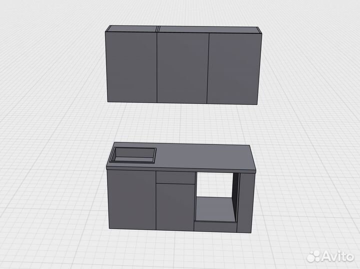 Кухонный гарнитур новый 1.5 метра (150см)