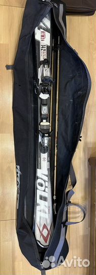 Горные лыжи и ботинки