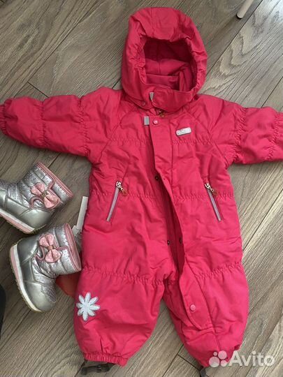 Комбинезон, ботинки, поддева