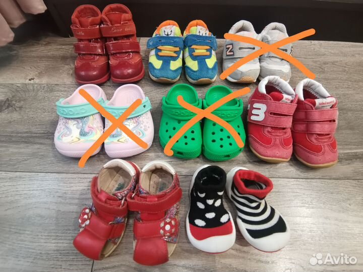 Crocs кроссовки пинетки сандали ботинки 18 - 23