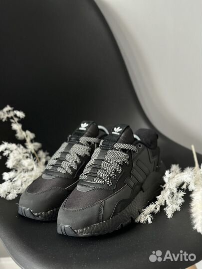 Кроссовки Adidas Nite Jogger Black/черный