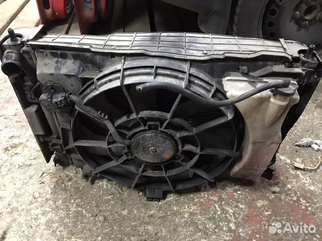 Кассета радиатора на KIA Rio 3