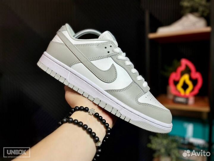 Кроссовки Nike Dunk Low Grey FOG