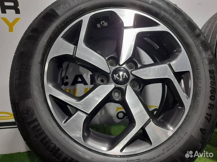 Колесо R17x7 5x114.3 (Continental ContiPremiumCont