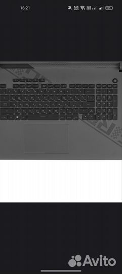 Ноутбук asus rog strix g18 g814jv-N6035