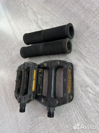 Педали для велосипеда bmx и грипсы