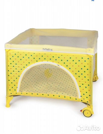 Манеж Babyton желтый