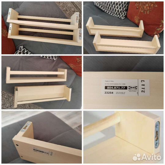 Полка, рейлинг икеа, вешалка