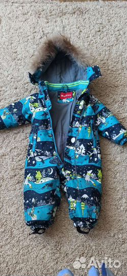 Детский зимний комбинезон 80р
